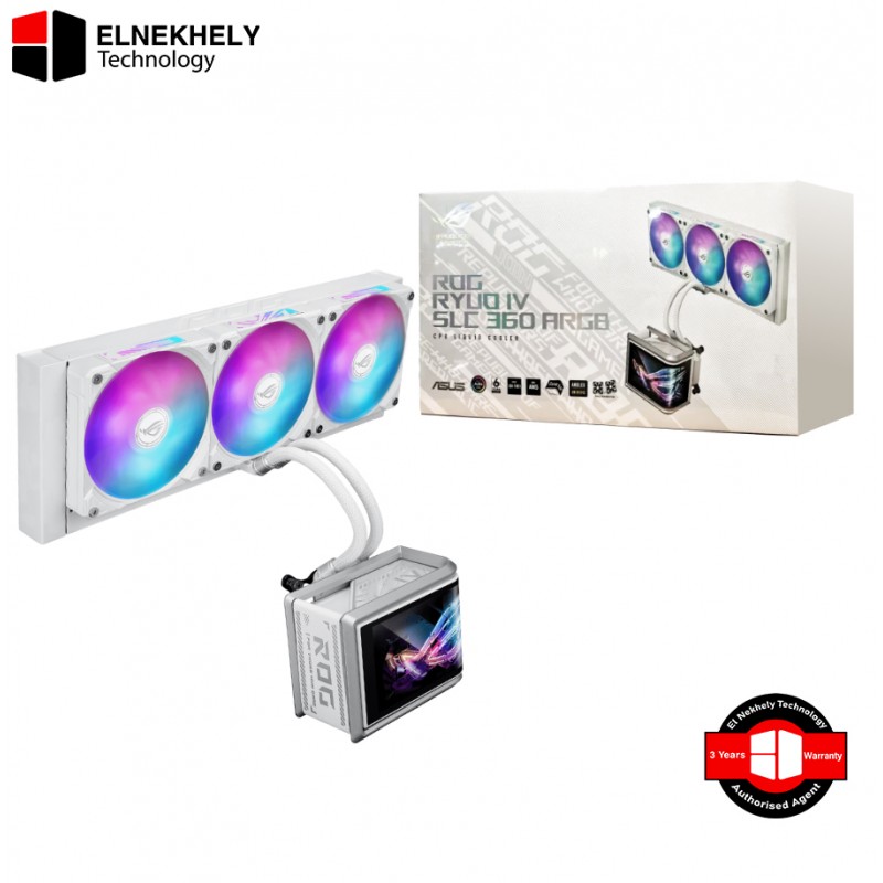 Asus ROG Ryuo IV SLC 360 ARGB White Edition 360mm Liquid CPU Cooler