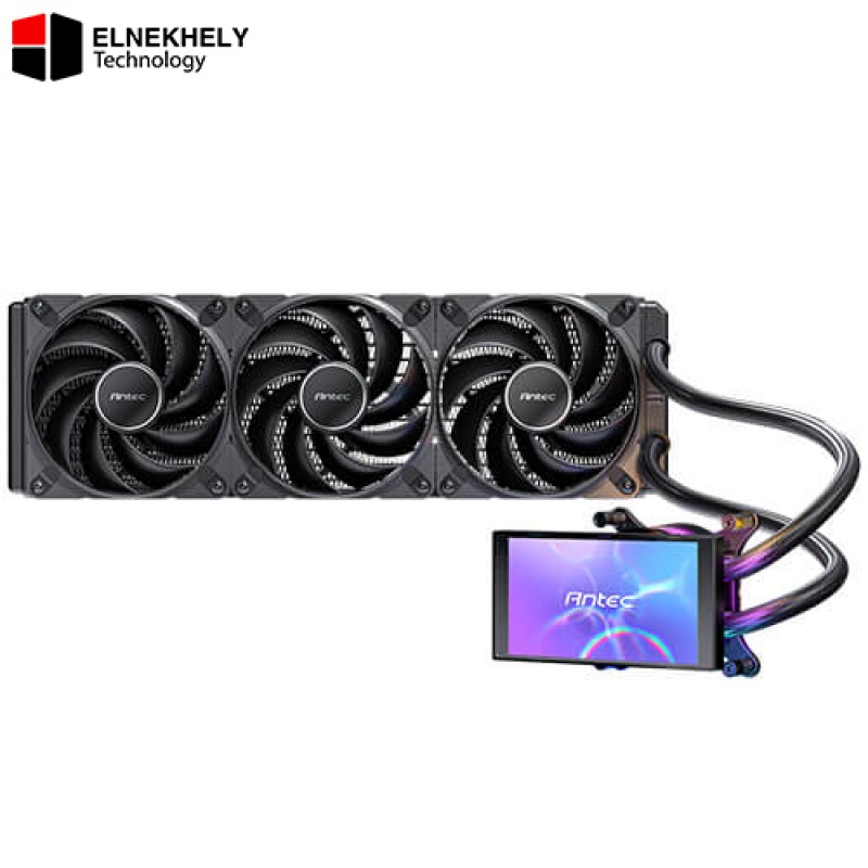 Antec Vortex View 360 AIO Liquid CPU Cooler – 5-inch IPS Display, 3x120mm PWM Fans, Intel LGA 1851/1700 & AMD AM5 Antec Vortex View 360 AIO Liquid CPU Cooler – 5-inch IPS Display, 3x120mm PWM Fans, Intel LGA 1851/1700 & AMD AM5