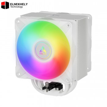 Arctic Freezer 36 ARGB White Tower Air CPU Cooler – Dual P12 PWM Fans, Intel LGA 1851/1700 & AMD AM5