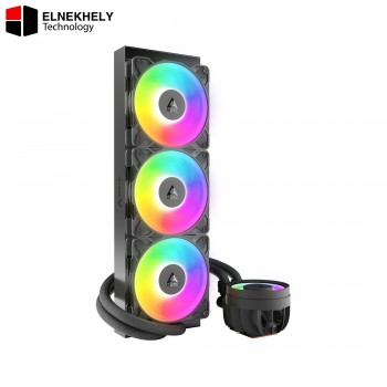 ARCTIC Liquid Freezer III Pro 360 A-RGB Liquid CPU Cooler – 360mm Radiator, VRM Fan, Intel LGA 1851/1700 & AMD AM5