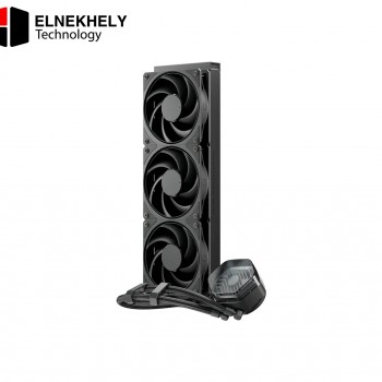 MasterLiquid 360 ATMOS Stealth Liquid Coolers – Black, Intel & AMD Socket Compatibility 3/2 Fans, 2400 RPM 127.6 m³/h Airflow