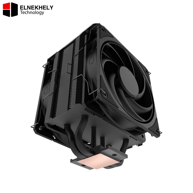 Cooler Master V4 Alpha 3DHP Black Air CPU Cooler – Dual 120mm PWM Fans, 2x 3D Vapor Chamber Heatpipes Cooler Master V4 Alpha 3DHP Black Air CPU Cooler – Dual 120mm PWM Fans, 2x 3D Vapor Chamber Heatpipes