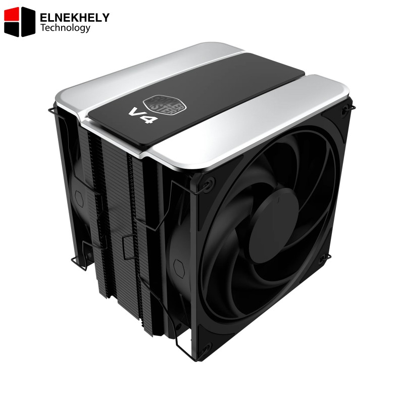 Cooler Master V4 Alpha 3DHP Black Air CPU Cooler – Dual 120mm PWM Fans, 2x 3D Vapor Chamber Heatpipes Cooler Master V4 Alpha 3DHP Black Air CPU Cooler – Dual 120mm PWM Fans, 2x 3D Vapor Chamber Heatpipes