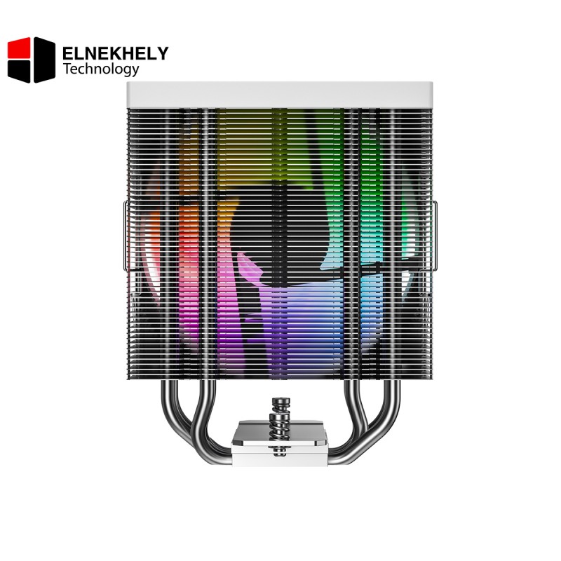 ID-COOLING FROZN A410 SE ARGB 4 Heatpipe Direct Touch 120mm Hydraulic Bearing White CPU Air Cooler ID-COOLING FROZN A410 SE ARGB 4 Heatpipe Direct Touch 120mm Hydraulic Bearing White CPU Air Cooler