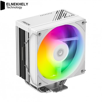 ID-COOLING FROZN A410 SE ARGB 4 Heatpipe Direct Touch 120mm Hydraulic Bearing White CPU Air Cooler