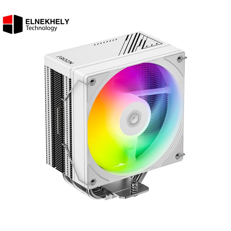 ID-COOLING FROZN A410 SE ARGB 4 Heatpipe Direct Touch 120mm Hydraulic Bearing White CPU Air Cooler ID-COOLING FROZN A410 SE ARGB 4 Heatpipe Direct Touch 120mm Hydraulic Bearing White CPU Air Cooler