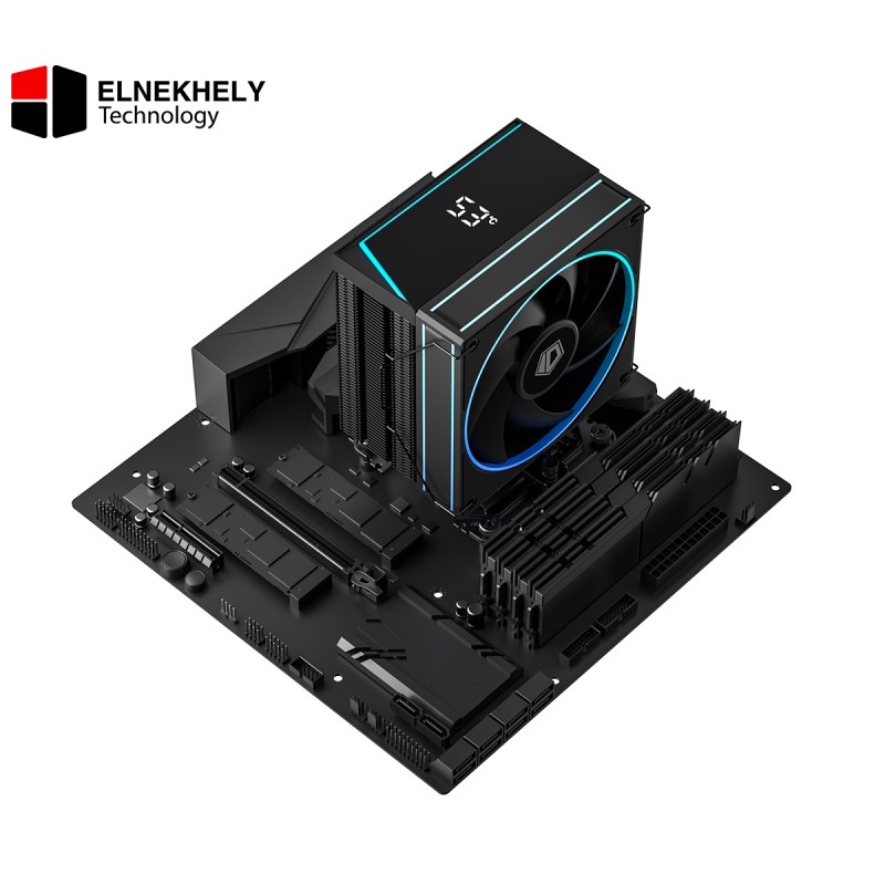 ID-COOLING FROZN A410 TD ARGB Digital Display Screen 4 Heatpipe 120mm FDB Fan CPU Air Cooler ID-COOLING FROZN A410 TD ARGB Digital Display Screen 4 Heatpipe 120mm FDB Fan CPU Air Cooler