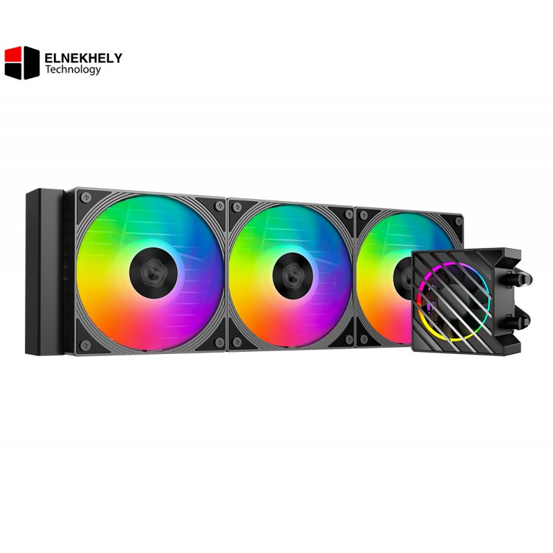 ID-COOLING Dashflow 360 XT Pro Gen 7 Pro Pump ARGB AIO Liquid CPU Cooler ID-COOLING Dashflow 360 XT Pro Gen 7 Pro Pump ARGB AIO Liquid CPU Cooler