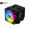 ID-COOLING FROZN A620 PRO XE ARGB 6 Heatpipe Dual Tower 2x120mm Hydraulic Bearing Black CPU Air Cooler ID-COOLING FROZN A620 PRO XE ARGB 6 Heatpipe Dual Tower 2x120mm Hydraulic Bearing Black CPU Air Cooler