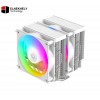 ID-COOLING FROZN A620 PRO XE ARGB Snow 6 Heatpipe Dual Tower 2x120mm Hydraulic Bearing White CPU Air Cooler ID-COOLING FROZN A620 PRO XE ARGB Snow 6 Heatpipe Dual Tower 2x120mm Hydraulic Bearing White CPU Air Cooler