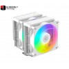 ID-COOLING FROZN A620 PRO XE ARGB Snow 6 Heatpipe Dual Tower 2x120mm Hydraulic Bearing White CPU Air Cooler ID-COOLING FROZN A620 PRO XE ARGB Snow 6 Heatpipe Dual Tower 2x120mm Hydraulic Bearing White CPU Air Cooler