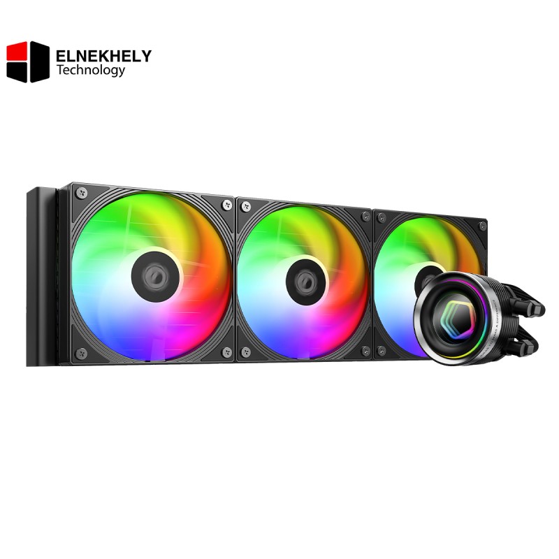 ID-COOLING FX360 INF Gen 7 Pump ARGB Black AIO Liquid CPU Cooler ID-COOLING FX360 INF Gen 7 Pump ARGB Black AIO Liquid CPU Cooler