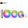 ID-COOLING FX360 LCD Gen 7 Pro Pump ARGB White Liquid CPU Cooler ID-COOLING FX360 LCD Gen 7 Pro Pump ARGB White Liquid CPU Cooler
