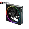 ID-COOLING MF-1230 ARGB-K TRIO Dual Ball Bearing Magnetic Connection 30mm Thickened Frame PWM Fans (3-Pack Black) ID-COOLING MF-1230 ARGB-K TRIO Dual Ball Bearing Magnetic Connection 30mm Thickened Frame PWM Fans (3-Pack Black)