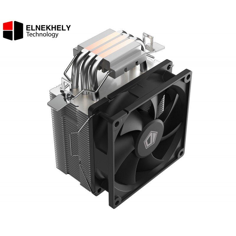 ID-COOLING SE-903-SD V3 3 Heatpipe Direct Touch 92mm Hydraulic Bearing Black CPU Air Cooler