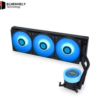 Lian Li Galahad II Lite 360 RGB Black AIO Liquid CPU Cooler – 360mm Radiator, LGA 1851 & AM5