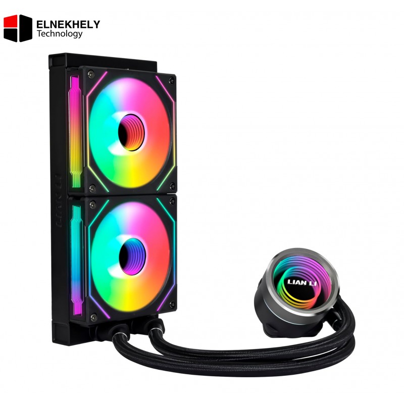 Lian Li Galahad II Trinity SL-INF 240mm AIO Liquid CPU Cooler with UNI Fan SL Infinity – Black | High Performance RGB Cooling Lian Li Galahad II Trinity SL-INF 240mm AIO Liquid CPU Cooler with UNI Fan SL Infinity – Black | High Performance RGB Cooling