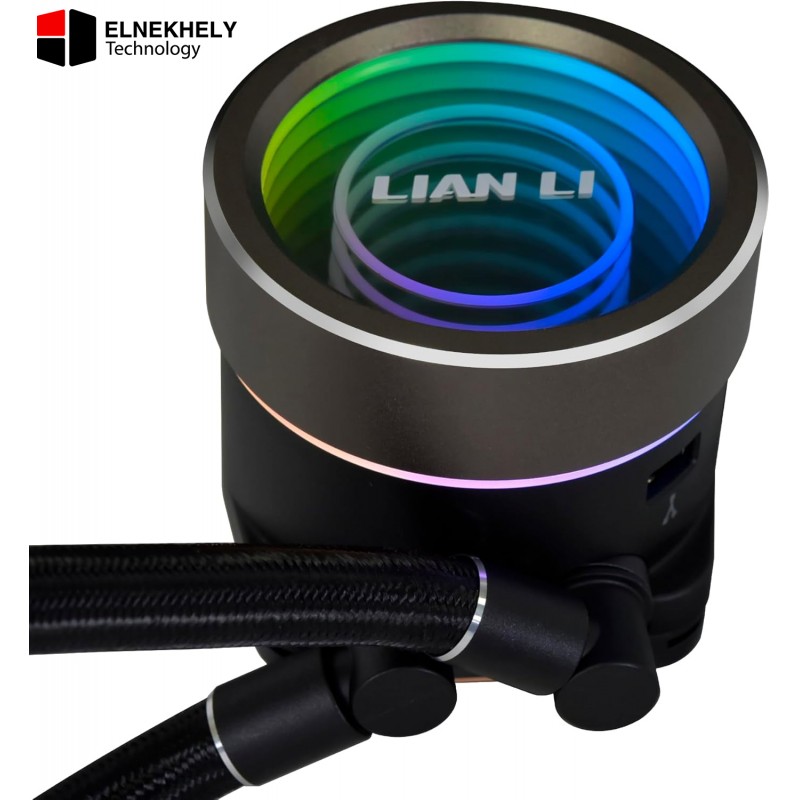 Lian Li Galahad II Trinity SL-INF 240mm AIO Liquid CPU Cooler with UNI Fan SL Infinity – Black | High Performance RGB Cooling Lian Li Galahad II Trinity SL-INF 240mm AIO Liquid CPU Cooler with UNI Fan SL Infinity – Black | High Performance RGB Cooling