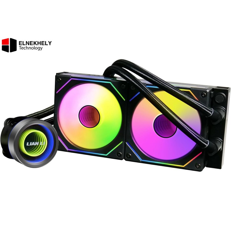 Lian Li Galahad II Trinity SL-INF 240mm AIO Liquid CPU Cooler with UNI Fan SL Infinity – Black | High Performance RGB Cooling Lian Li Galahad II Trinity SL-INF 240mm AIO Liquid CPU Cooler with UNI Fan SL Infinity – Black | High Performance RGB Cooling