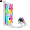 Lian Li Galahad II Trinity SL-INF 240mm AIO Liquid CPU Cooler with UNI Fan SL Infinity – White High Performance RGB Cooling