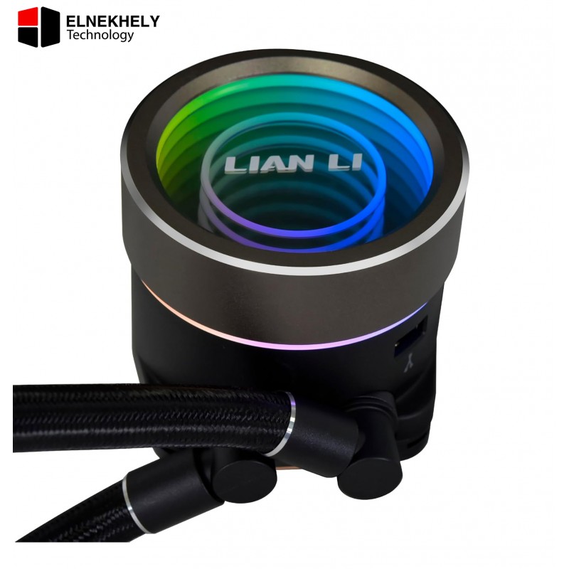 Lian Li Galahad II Trinity 240mm ( Black) AIO Liquid CPU Cooler – 3200 RPM Pump, Single Wave Radiator, 120mm Fans, AM5 & LGA1700 Compatible Lian Li Galahad II Trinity 240mm ( Black) AIO Liquid CPU Cooler – 3200 RPM Pump, Single Wave Radiator, 120mm Fans, AM5 & LGA1700 Compatible