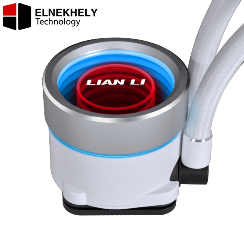 Lian Li Galahad II Trinity 240mm ( White ) AIO Liquid CPU Cooler – 3200 RPM Pump, Single Wave Radiator, 120mm Fans, AM5 & LGA1700 Compatible Lian Li Galahad II Trinity 240mm ( White ) AIO Liquid CPU Cooler – 3200 RPM Pump, Single Wave Radiator, 120mm Fans, AM5 & LGA1700 Compatible