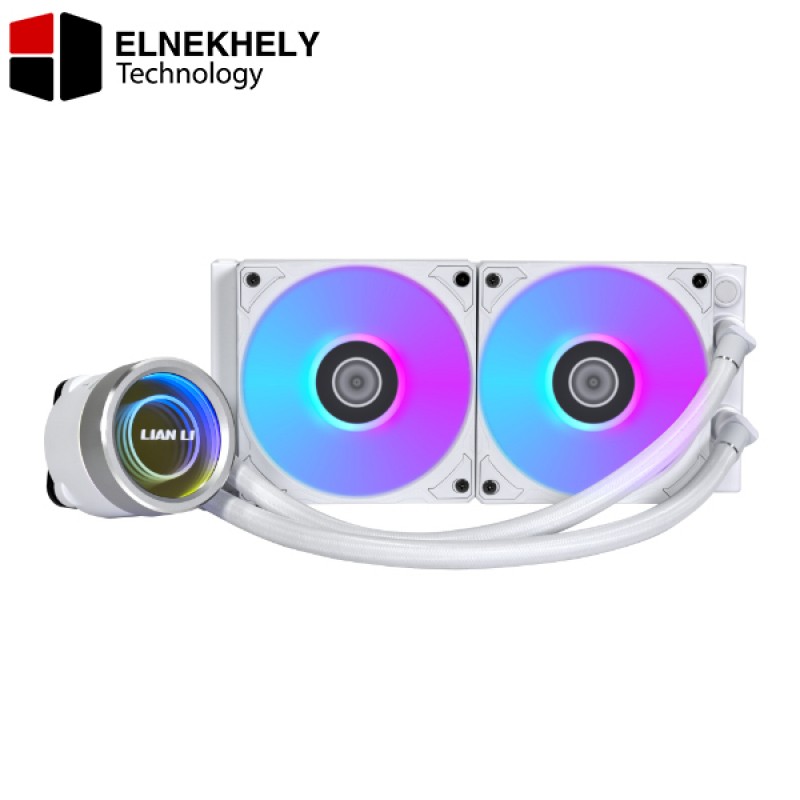 Lian Li Galahad II Trinity 240mm ( White ) AIO Liquid CPU Cooler – 3200 RPM Pump, Single Wave Radiator, 120mm Fans, AM5 & LGA1700 Compatible Lian Li Galahad II Trinity 240mm ( White ) AIO Liquid CPU Cooler – 3200 RPM Pump, Single Wave Radiator, 120mm Fans, AM5 & LGA1700 Compatible