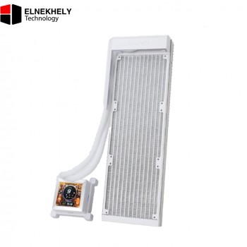 Lian Li HydroShift LCD 360MM (White ) AIO Cooler – High-Performance Liquid Cooling, No Fans Included