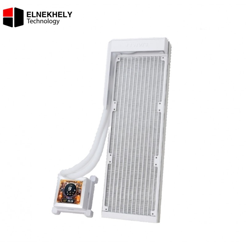 Lian Li HydroShift LCD 360MM (White ) AIO Cooler – High-Performance Liquid Cooling, No Fans Included Lian Li HydroShift LCD 360MM (White ) AIO Cooler – High-Performance Liquid Cooling, No Fans Included