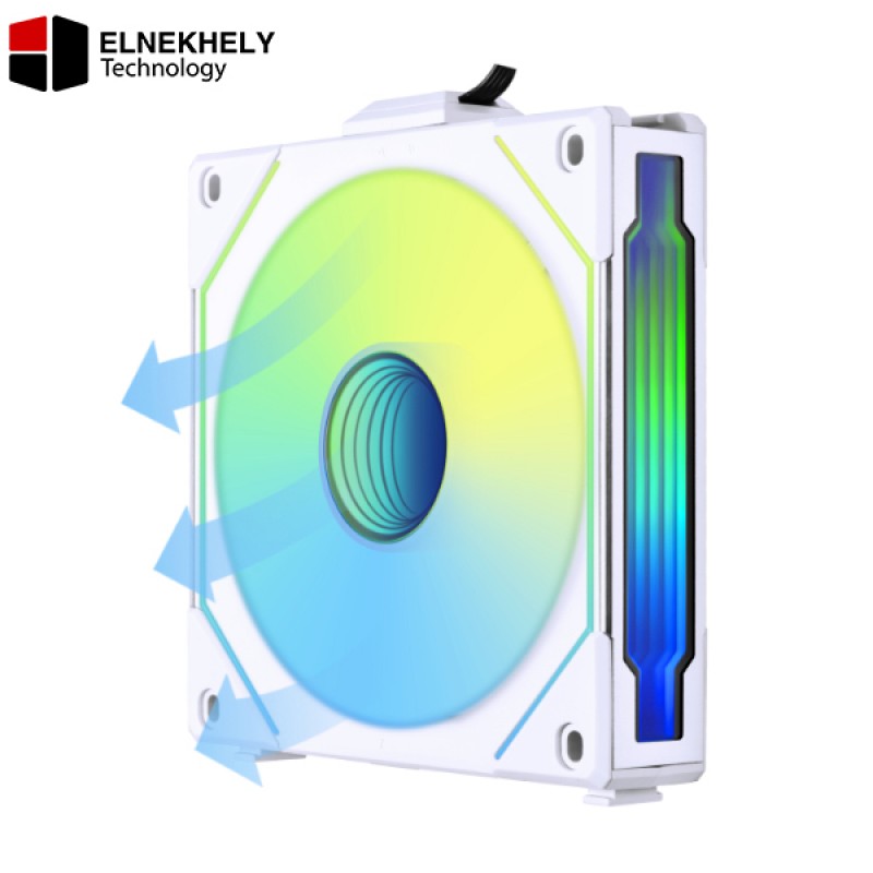 Lian Li UNI FAN SL-INF120 Reverse Blade RGB 120mm White Fan – PWM ARGB Case Fan Lian Li UNI FAN SL-INF120 Reverse Blade RGB 120mm White Fan – PWM ARGB Case Fan