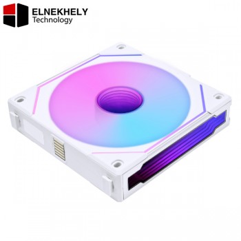 Lian Li UNI FAN SL-INF120 Reverse Blade RGB 120mm White Fan – PWM ARGB Case Fan