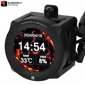 Thermalright Core Vision 360 Black ARGB Liquid Cooler 2.73 inch LCD Display 3x TL-E12B-S V2 Fans Thermalright Core Vision 360 Black ARGB Liquid Cooler 2.73 inch LCD Display 3x TL-E12B-S V2 Fans