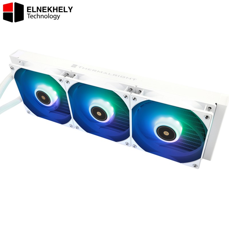 Thermalright Core Vision 360 White ARGB Liquid Cooler 2.73 inch LCD Display 3x TL-E12W-S V2 Fans Thermalright Core Vision 360 White ARGB Liquid Cooler 2.73 inch LCD Display 3x TL-E12W-S V2 Fans