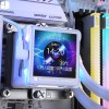 Thermalright Elite Vision 360 White ARGB Liquid Cooler 2.73 inch LCD Display 3x TL-K12 PWM Fans