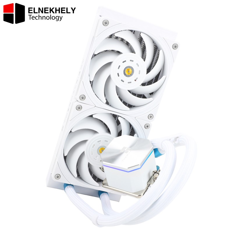 Thermalright Frozen Edge 240 White Liquid CPU Cooler – 240mm AIO Water Cooling System with Dual 120mm PWM Fans, Intel LGA1851/1700/1200/115X/2011/2066 & AMD AM4/AM5 Compatible Thermalright Frozen Edge 240 White Liquid CPU Cooler – 240mm AIO Water Cooling System with Dual 120mm PWM Fans, Intel LGA1851/1700/1200/115X/2011/2066 & AMD AM4/AM5 Compatible