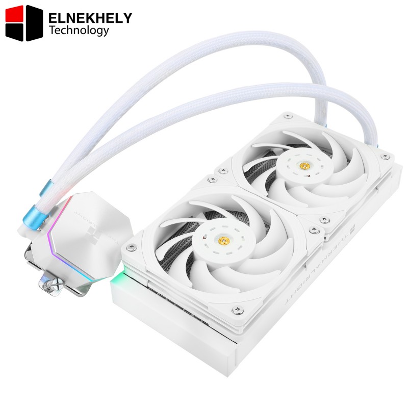 Thermalright Frozen Edge 240 White Liquid CPU Cooler – 240mm AIO Water Cooling System with Dual 120mm PWM Fans, Intel LGA1851/1700/1200/115X/2011/2066 & AMD AM4/AM5 Compatible Thermalright Frozen Edge 240 White Liquid CPU Cooler – 240mm AIO Water Cooling System with Dual 120mm PWM Fans, Intel LGA1851/1700/1200/115X/2011/2066 & AMD AM4/AM5 Compatible