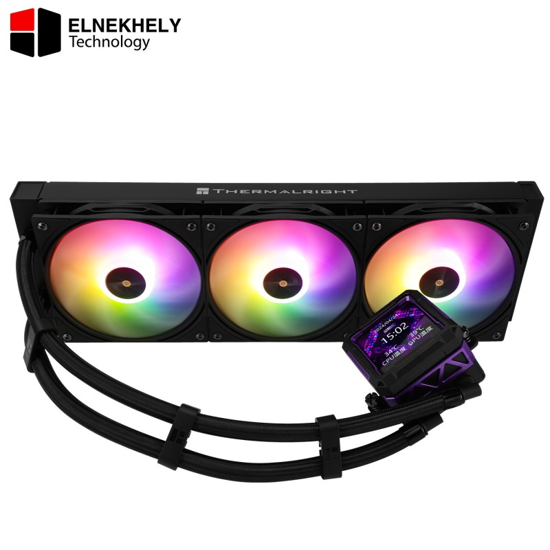 Thermalright Frozen Warframe PRO 360 Black ARGB Liquid CPU Cooler – Premium 360mm AIO Water Cooling System with 3× PWM Fans, Dynamic ARGB Lighting, High-Performance Cooling for Intel LGA1700 & AMD AM5 Thermalright Frozen Warframe PRO 360 Black ARGB Liquid CPU Cooler – Premium 360mm AIO Water Cooling System with 3× PWM Fans, Dynamic ARGB Lighting, High-Performance Cooling for Intel LGA1700 & AMD AM5