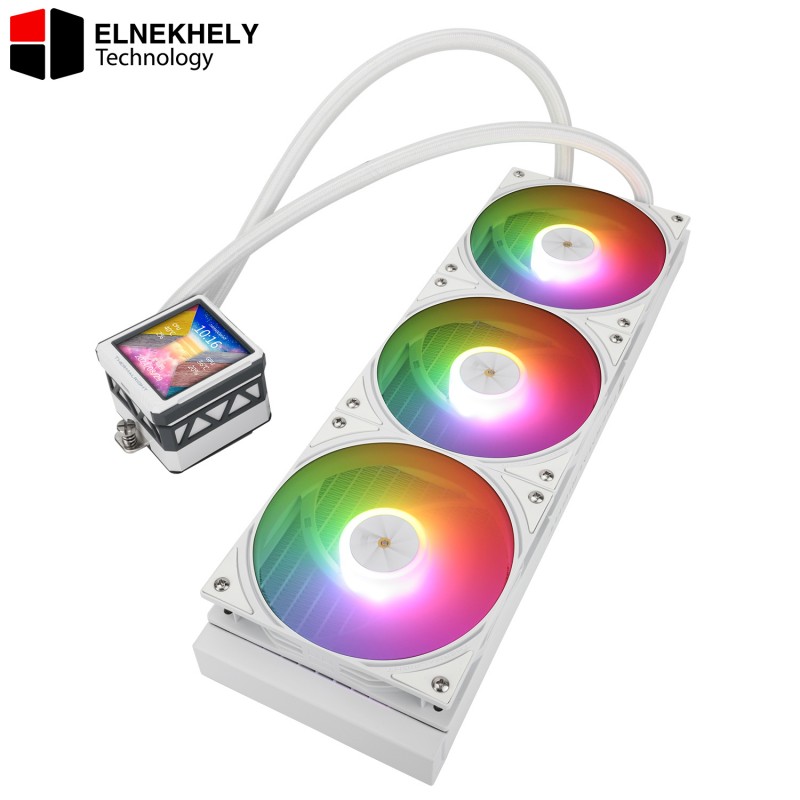 Thermalright Frozen Warframe 360 Ultra ARGB White Liquid CPU Cooler – High-Performance 360mm AIO with 3× PWM Fans, Dynamic ARGB Lighting, Intel LGA1700 & AMD AM5 Compatible Thermalright Frozen Warframe 360 Ultra ARGB White Liquid CPU Cooler – High-Performance 360mm AIO with 3× PWM Fans, Dynamic ARGB Lighting, Intel LGA1700 & AMD AM5 Compatible