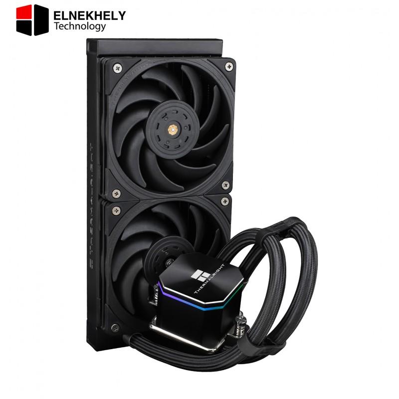 Thermalright Frozen Edge 240 Black Liquid Cooling System – High-Performance 240mm AIO CPU Cooler with Dual 120mm PWM Fans, Compatible with Intel LGA1851/1700/1200/115X/2011/2066 & AMD AM4/AM5 Thermalright Frozen Edge 240 Black Liquid Cooling System – High-Performance 240mm AIO CPU Cooler with Dual 120mm PWM Fans, Compatible with Intel LGA1851/1700/1200/115X/2011/2066 & AMD AM4/AM5