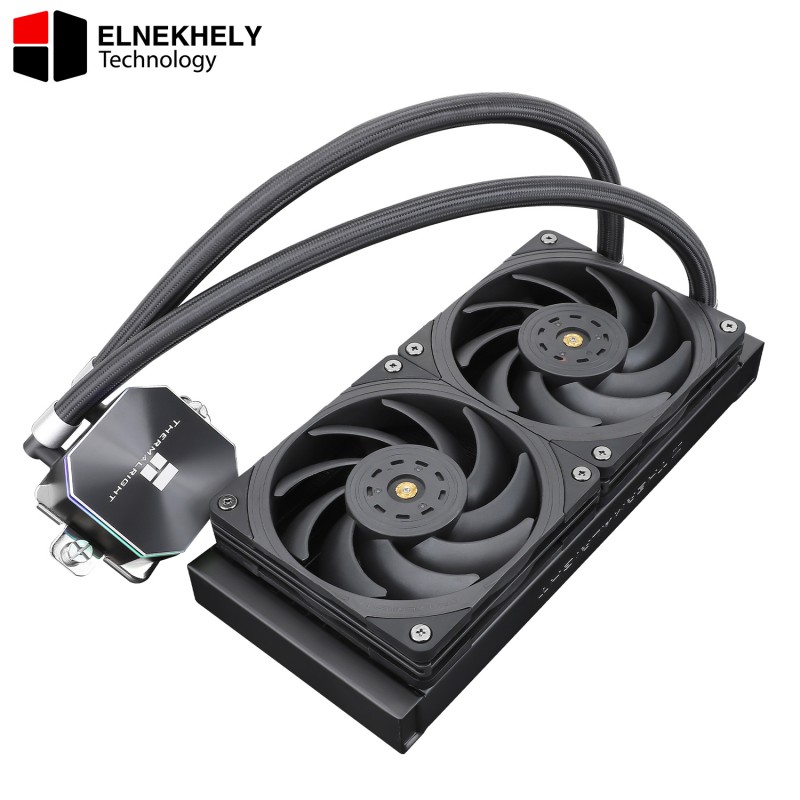 Thermalright Frozen Edge 240 Black Liquid Cooling System – High-Performance 240mm AIO CPU Cooler with Dual 120mm PWM Fans, Compatible with Intel LGA1851/1700/1200/115X/2011/2066 & AMD AM4/AM5 Thermalright Frozen Edge 240 Black Liquid Cooling System – High-Performance 240mm AIO CPU Cooler with Dual 120mm PWM Fans, Compatible with Intel LGA1851/1700/1200/115X/2011/2066 & AMD AM4/AM5
