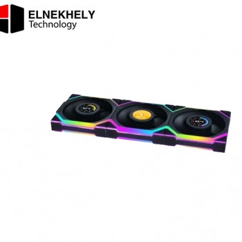 Lian Li LCD 120 Kit Wireless UNI FAN – High-Performance PC Cooling with Customizable LCD Screens & Wireless Cable Management