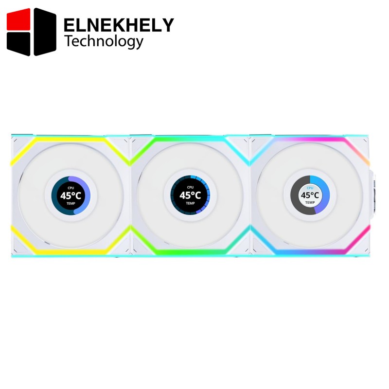 Lian Li LCD 120 SL Wireless Fans – Premium RGB Cooling with Custom LCD Screens