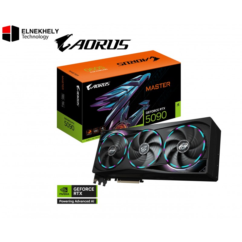 GIGABYTE AORUS GeForce RTX 5090 Gaming Graphics Card – 32GB GDDR7, PCIe 5.0, 8K Ultra HD Support, Advanced Cooling, Triple DisplayPort 2.1b & HDMI 2.1b, High-Performance Design with Premium Accessories GIGABYTE AORUS GeForce RTX 5090 Gaming Graphics Card – 32GB GDDR7, PCIe 5.0, 8K Ultra HD Support, Advanced Cooling, Triple DisplayPort 2.1b & HDMI 2.1b, High-Performance Design with Premium Accessories