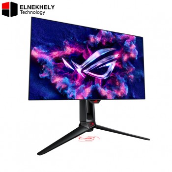 ASUS ROG Swift OLED PG27AQDP Gaming Monitor – 27-inch WOLED, 480Hz, 0.03ms GTG, G‑SYNC Compatible, Custom Heatsink, OLED Care+, AI Assistant, VESA HDR400 True Black, 99% DCI‑P3, True 10‑bit, DisplayWidget Center