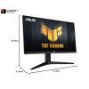 ASUS TUF Gaming VG27AQL3A 27” 2K QHD 2560x1440 Fast IPS 180Hz 1ms Gaming Monitor with HDR400, G-SYNC Compatible, FreeSync, ELMB Sync, USB Hub, Height Adjustable Stand ASUS TUF Gaming VG27AQL3A 27” 2K QHD 2560x1440 Fast IPS 180Hz 1ms Gaming Monitor with HDR400, G-SYNC Compatible, FreeSync, ELMB Sync, USB Hub, Height Adjustable Stand
