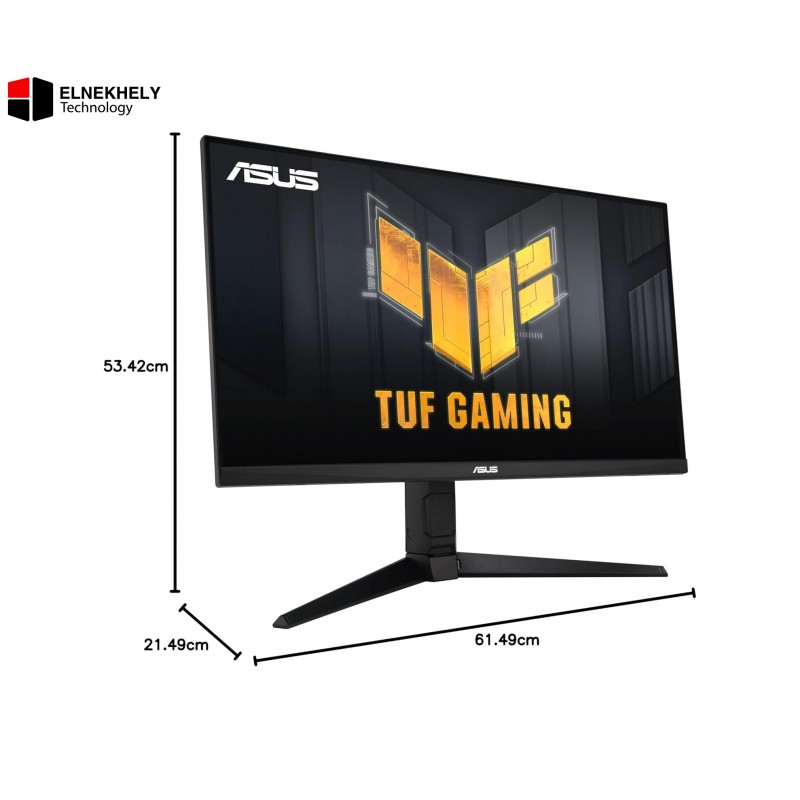 ASUS TUF Gaming VG27AQL3A 27” 2K QHD 2560x1440 Fast IPS 180Hz 1ms Gaming Monitor with HDR400, G-SYNC Compatible, FreeSync, ELMB Sync, USB Hub, Height Adjustable Stand ASUS TUF Gaming VG27AQL3A 27” 2K QHD 2560x1440 Fast IPS 180Hz 1ms Gaming Monitor with HDR400, G-SYNC Compatible, FreeSync, ELMB Sync, USB Hub, Height Adjustable Stand
