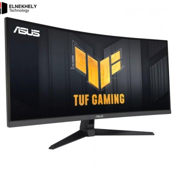 ASUS TUF Gaming 34” Ultra-Wide Curved Monitor (VG34VQ3B) – 21:9 QHD (3440x1440), 180Hz, 1ms, Extreme Low Motion Blur Sync, FreeSync Premium, Speaker, 90% DCI-P3, DisplayWidget Center
