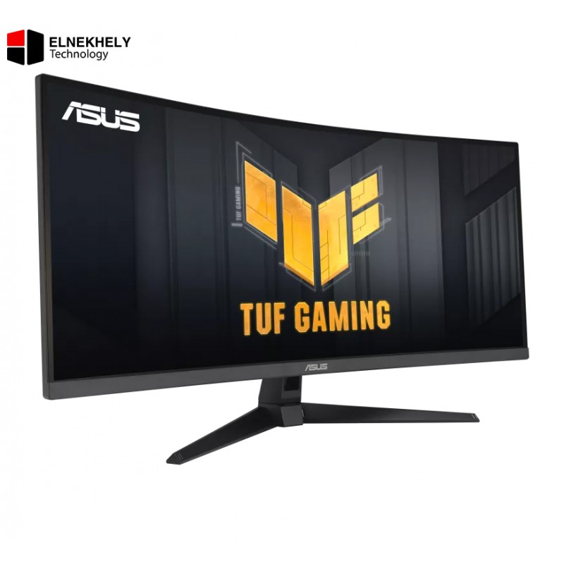 ASUS TUF Gaming 34” Ultra-Wide Curved Monitor (VG34VQ3B) – 21:9 QHD (3440x1440), 180Hz, 1ms, Extreme Low Motion Blur Sync, FreeSync Premium, Speaker, 90% DCI-P3, DisplayWidget Center ASUS TUF Gaming 34” Ultra-Wide Curved Monitor (VG34VQ3B) – 21:9 QHD (3440x1440), 180Hz, 1ms, Extreme Low Motion Blur Sync, FreeSync Premium, Speaker, 90% DCI-P3, DisplayWidget Center