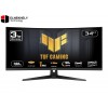 ASUS TUF Gaming 34” Ultra-Wide Curved Monitor (VG34VQ3B) – 21:9 QHD (3440x1440), 180Hz, 1ms, Extreme Low Motion Blur Sync, FreeSync Premium, Speaker, 90% DCI-P3, DisplayWidget Center ASUS TUF Gaming 34” Ultra-Wide Curved Monitor (VG34VQ3B) – 21:9 QHD (3440x1440), 180Hz, 1ms, Extreme Low Motion Blur Sync, FreeSync Premium, Speaker, 90% DCI-P3, DisplayWidget Center