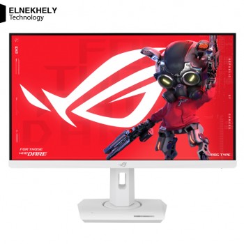 ASUS ROG Strix 27” 4K HDR USB-C Gaming Monitor (XG27UCG-W) – White, UHD (3840x2160) Dual Mode (4K 160Hz or FHD 320Hz), 1ms, Fast IPS